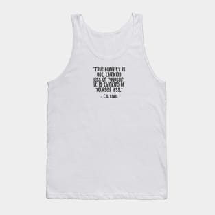 humility Tank Top